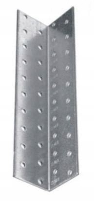 ŁĄCZNIK BUDOWLANY WZMACNIANY 120*120*80*2.5MM ŁĄCZNIK BUDOWLANY WZMACNIANY 120*120*80*2.5MM