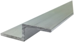 Zetownik aluminiowy 18x22x2,5 długość 500mm (50cm)