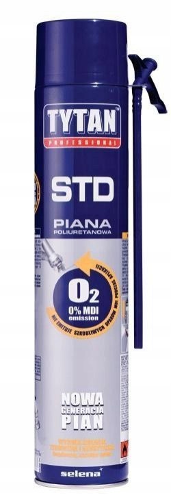 PIANKA 750ML TYTAN EKOLOGICZNA O2 ERGO WIELOSEZONO PIANKA 750ML TYTAN EKOLOGICZNA O2 ERGO WIELOSEZONO