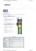 AKRYL TYTAN DO PŁYT GIPSOWO-KARTONOWYCH 280ML BI AKRYL TYTAN DO PŁYT GIPSOWO-KARTONOWYCH 280ML BI