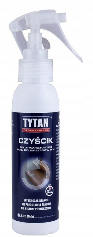 CZYŚCIK DO PIANKI UTWARDZONEJ 100ML TYTAN CZYŚCIK DO PIANKI UTWARDZONEJ 100ML TYTAN