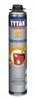 PIANKA PISTOLETOWA TYTAN B1 750ML OGNIOODPORNA PIANKA PISTOLETOWA TYTAN B1 750ML OGNIOODPORNA