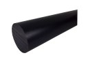 Pręt poliamid wałek fi 135x500mm PA6+MoS2 czarny Pręt poliamid wałek fi 135x500mm PA6+MoS2 czarny