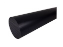 Pręt poliamid wałek fi 22x1000mm PA6+MoS2 czarny