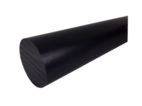 Pręt poliamid wałek fi 22x1000mm PA6+MoS2 czarny