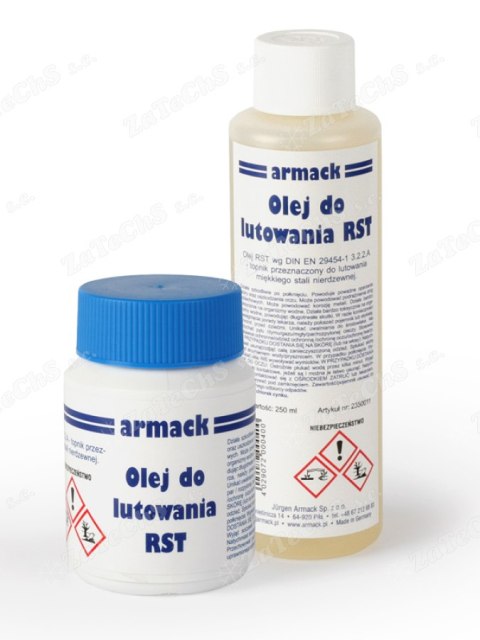 Armack olej RST do lutowania miękkiego 1000g 500ml Armack olej RST do lutowania miękkiego 1000g 500ml