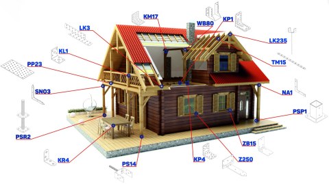 ŁĄCZNIK BUDOWLANY Z PRZETŁOCZENIEM 150*150*80*2.5 ŁĄCZNIK BUDOWLANY Z PRZETŁOCZENIEM 150*150*80*2.5