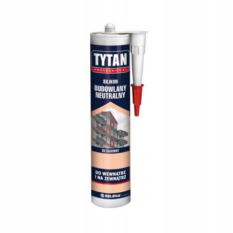SILIKON NEUTRALNY BUDOWLANY TYTAN 280ML BIAŁY SILIKON NEUTRALNY BUDOWLANY TYTAN 280ML BIAŁY