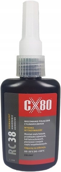 Klej anaerobowy CX80 RC38 50ML Klej anaerobowy CX80 RC38 50ML