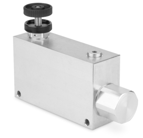 Dzielnik strumienia zaworowy z regulacją przepływu 3/8" 52l./min. PVEL02 Dzielnik strumienia zaworowy z regulacją przepływu 3/8" 52l./min. PVEL02