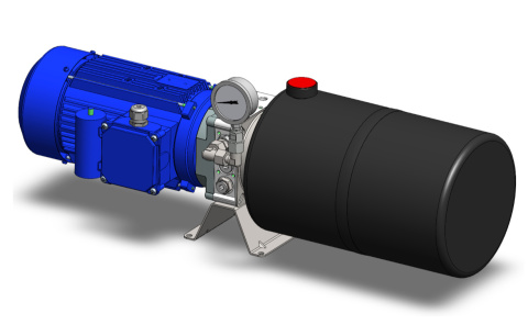 Zasilacz hydrauliczny MH-1,5-1F-H2,2-12S-N000 Zasilacz hydrauliczny MH-1,5-1F-H2,2-12S-N000