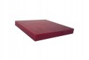 Płyta poliamid PA6-G+olej czerwona 25x100x100 mm Płyta poliamid PA6-G+olej czerwona 25x100x100 mm
