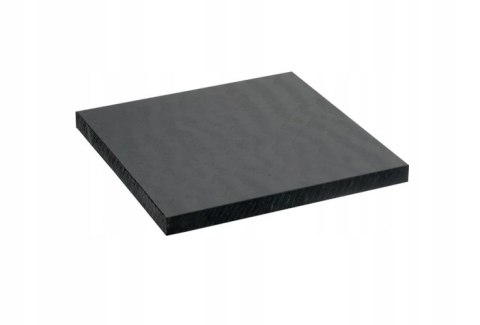 Płyta poliamid PA6+MoS2 czarna 15x200x200 mm Płyta poliamid PA6+MoS2 czarna 15x200x200 mm