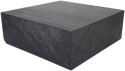 Płyta poliamid PA6+MoS2 czarna 25x100x100 mm Płyta poliamid PA6+MoS2 czarna 25x100x100 mm