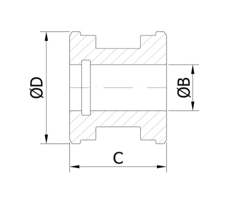 Tłok PIS 05001540 Tłok PIS 05001540