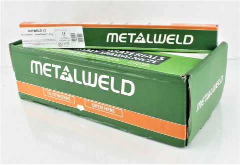 ELEKTRODA RUTYLOWA RUTWELD12 - KLASYCZNA 2.0*300MM 1KG ELEKTRODA RUTYLOWA RUTWELD12 - KLASYCZNA 2.0*300MM 1KG