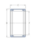 Łożysko igiełkowe HMK 2526 LL NTN 25x33x26 Łożysko igiełkowe HMK 2526 LL NTN 25x33x26