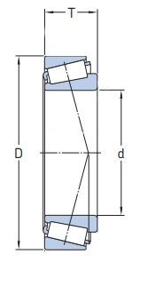 JW4549/10 ZXY Łożysko 45x95x29