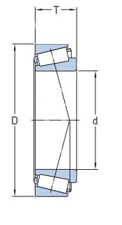 NP 144863/NP 294963 Łożysko 34,9x59,9x15,8 TIMKEN NP 144863/NP 294963 Łożysko 34,9x59,9x15,8 TIMKEN