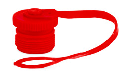 Zaślepka do szybkozłącza skręcanych 1/2" M.VD12 (plastikowa czerwona) 814900005