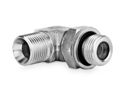 Przyłączka kolankowa z przeciwnakrętką 1/2” BSP-3/4” BSP 305408
