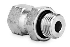 Przyłączka prosta nastawna 1/4” BSP-9/16” JIC 5035-06-04