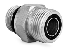 Przyłączka prosta z uszczelnieniem 3/8” BSP-11/16” ORFS 400413