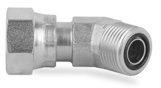 Złączka kolankowa 45 st. nastawna 1 7/16” ORFS 407306 Złączka kolankowa 45 st. nastawna 1 7/16” ORFS 407306