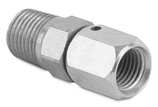 Przyłączka prosta nastawna 1/4"BSPT -7/16"JIC 203810