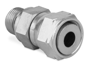 Przyłączka prosta nastawna 3/8” BSP-11/16” ORFS 6036-06-09
