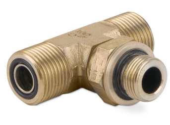 Przyłączka trójnikowa symetryczna 3/8"BSP / 13/16"ORFS 406003 Przyłączka trójnikowa symetryczna 3/8"BSP / 13/16"ORFS 406003