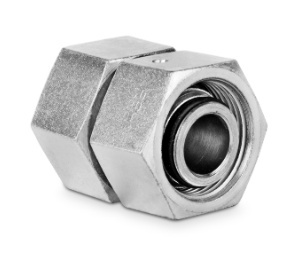 Złączka prosta z dwoma nakrętkami M52x2 42L 603513