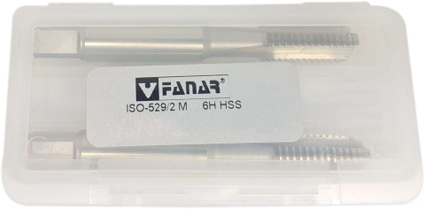 Gwintownik ręczny M12x1,5 HSS FANAR 1kpl. Gwintownik ręczny M12x1,5 HSS FANAR 1kpl.