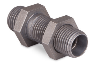 Korpus złączki prostej grodziowej z przeciwnakrętką M16x1,5 10L 7020-10L-1NI Korpus złączki prostej grodziowej z przeciwnakrętką M16x1,5 10L 7020-10L-1NI