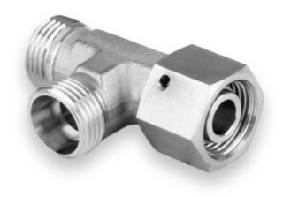 Korpus trójnika nastawnego niesymetrycznego M14x1.5 8L 316Ti X7350-08L-1 (106243)