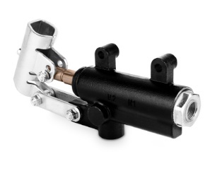 Pompa ręczna bezzbiornikowa pod siłownik jednostronnego działania 20cm3 1/2"BSP 350bar bez zaworu i pokrętła rozł. PMP 20e-s