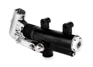 Pompa ręczna bezzbiornikowa pod siłownik jednostronnego działania 20cm3 1/2"BSP 350bar z zaworem rozładowczym PMP 20byB-e-s