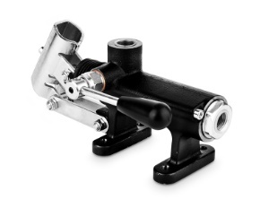 Pompa ręczna bezzbiornikowa pod siłownik jednostronnego działania 50cm3 1/2"BSP 280bar z dźwignią rozładowczą PMO 50L-s