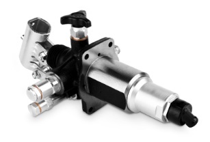 Pompa ręczna zbiornikowa dwubiegowa pod siłownik jednostronnego działania (80-5)cm3 3/8"BSP 500bar PM2V5/80 a-pm-s