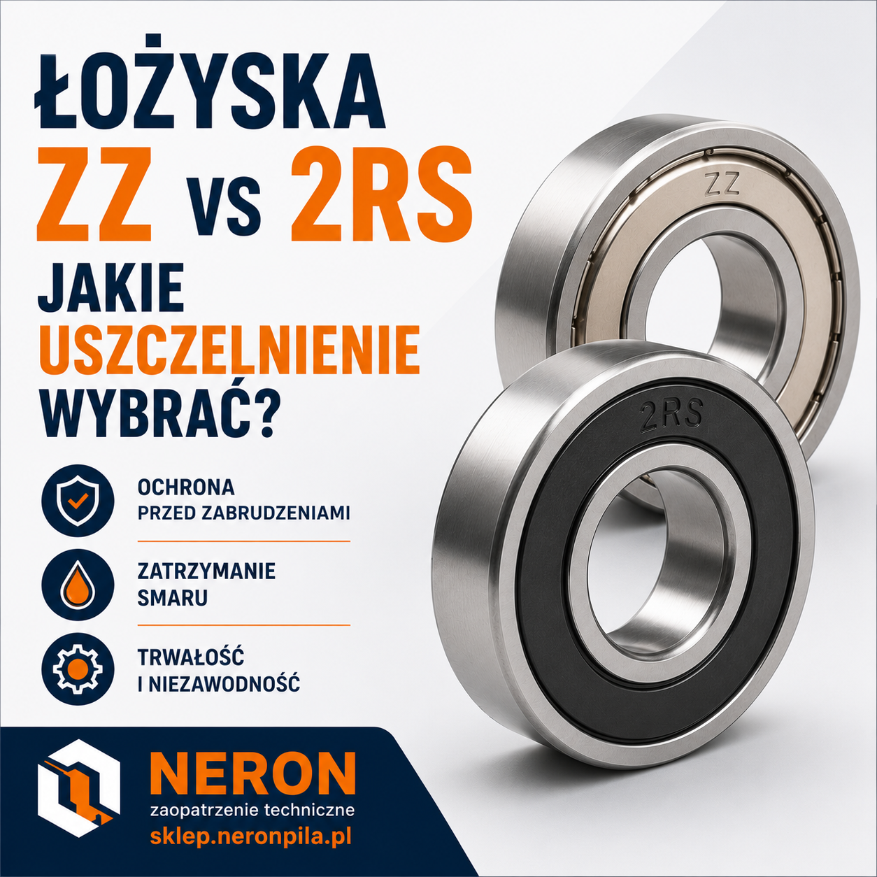 Łożyska ZZ vs 2RS – jakie uszczelnienie wybrać?