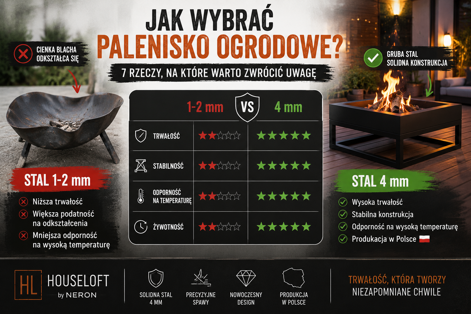 Jak wybrać palenisko ogrodowe? 7 rzeczy, na które warto zwrócić uwagę