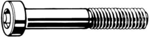 Śruby z łbem walcowym z gniazdem 6-kąt z łbem obniżonym DIN 7984