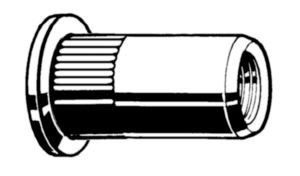 z kołnierzem walcowym AN 315